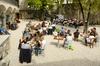 S srečanjem z ukrajinskim pisateljem Jurijem Andruhovičem, osrednjim gostom in dobitnikom glavne nagrade, se bo v Ljubljani danes začel 32. mednarodni literarni festival Vilenica. Do nedelje bo gostil 26 avtorjev iz Srednje Evrope in drugod, tema, ki so jo organizatorji postavili v središče festivala, je medsebojno vplivanje literature in sveta. Foto: Jakob Gustinčič