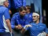 Rafael Nadal in Roger Federer