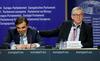 Jean Claude Juncker in Margaritis Schinas