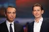 Christian Kern in Sebastian Kurz