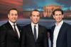 Trije najresnejši kandidati za kanclerski položaj (z leve proti desni): Strache (FPÖ), Kern (SPO) in Kurz (ÖVP). Foto: EPA