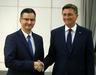 Marjan Šarec in Borut Pahor