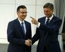V drugem krogu predsedniških volitev se bosta pomerila zdajšnji predsednik Borut Pahor in kamniški župan Marjan Šarec. Foto: BoBo