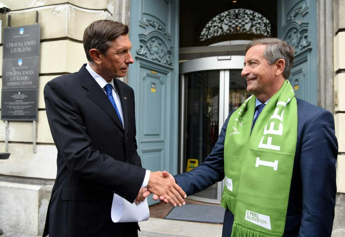 Borut Pahor, Karl Erjavec