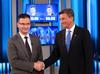 Trenutno ni pravi čas za slovensko pobudo priznanja Katalonije, sta se strinjala oba predsedniška kandidata. Foto: BoBo