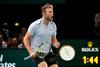 Najpresenetljivejša finalista sta bila v Parizu, zmagovalec Jack Sock je bil takrat na 22. mestu, poraženec Filip Krajanović pa na 77. mestu. Foto: Reuters