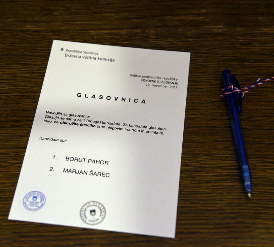Glasovanje v 2. krogu predsedniških volitev 2017