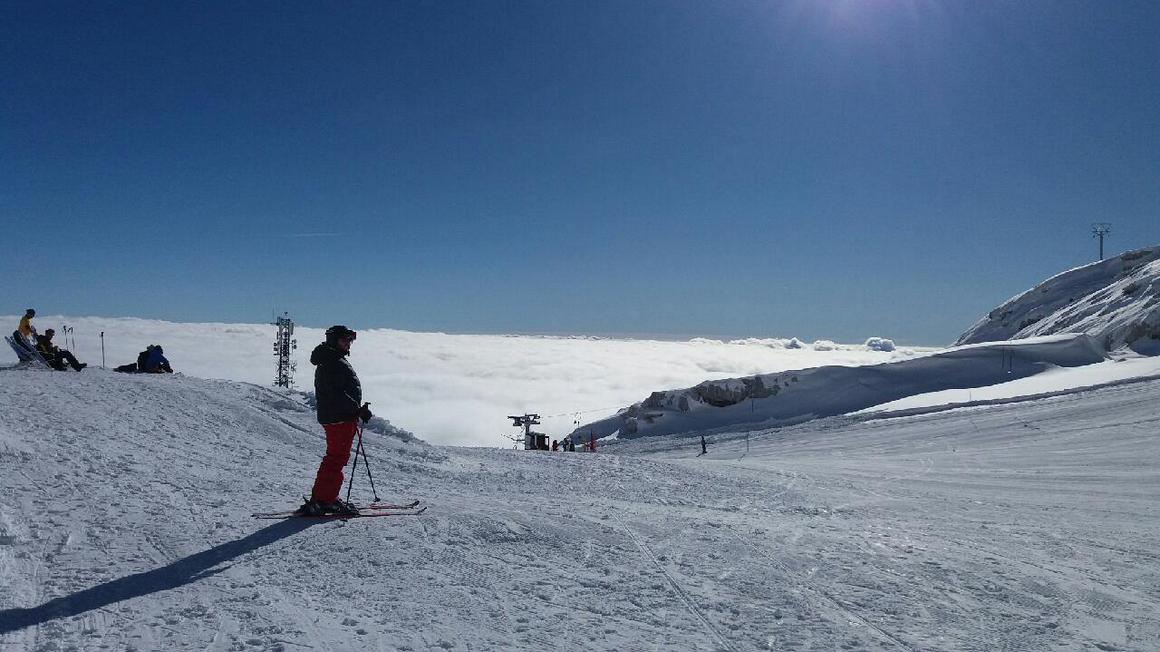 Na smučišču Kanin. Foto: Mariša Bizjak
