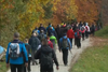 Organizatorji so bili s številom obiskovalcev letos ponovno zadovoljni. Lani se je popotovanja zaradi slabega vremena namreč udeležilo manj kot pet tisoč pohodnikov. Foto: RTV SLO Foto: