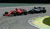 Sebastian Vettel in Valtteri Bottas