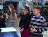 Sklepno dejanje projekta Grem volit! - volilna nedelja v medijskem središču Cankarjevega doma. Foto: MMC RTV SLO