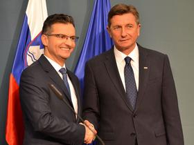 Treffen von 4 Präsidenten in Ljubljana