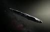 'Oumuamua je 10-krat daljša kot širša. Česa takega v Osončju do zdaj niso videli. (Podoba je računalniško ustvarjena.) Foto: NASA/JPL-Caltech