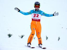Bogataj Wins 3rd Place in Ski Jumping