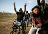 29-letni Ibrahim Abu Turaja, ki je leta 2008 v izraelskem napadu izgul obe nogi, je umrl pod streli izraelskih sil v Gazi. Foto: Reuters
