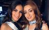 Selfie, ki je dvignil toliko prahu: Miss Iraka Sarah Idan na desni in miss Izraela Adar Gandelsman na levi strani. Foto: Instagram