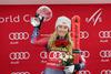 Lani je bila Zlata lisica v Kranjski Gori, tako v veleslalomu kot v slalomu pa je zmagala Mikaela Shiffrin. Najboljša slovenska uvrstitev je bilo sedmo mesto Tine Robnik v veleslalomu. Foto: www.alesfevzer.com