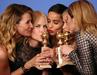 Od leve proti desni: Laura Dern, Nicole Kidman, Zoe Kravitz, Reese Witherspoon in Shailene Woodley. HBO-jeva nadaljevanka Male laži, ki je tematizirala karierizem, starševstvo in partnerske odnose petih protagonistk v bogatem predmestju v Kaliforniji, je postala najboljša televizijska miniserija. Foto: Reuters