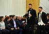 Boštjan Cesar in Bojan Jokić, tri leta tudi soigralca pri Chievu, sta v ponedeljek popoldne odprla športni center Baza v Štepanjskem naselju v Ljubljani. Foto: BoBo