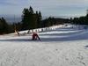 So far, some 4500 skiers have visited the resort, and crews are trying to extend the open slopes to the valley as soon as possible. Photo: Radio Maribor/Bratko Zavrnik Foto: