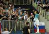 Slovenija je večino tekme vodila, Srbi pa so izenačili v izdihljajih tekme. Foto: BoBo/Borut Živulović