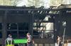 Požar je gostinski objekt popolnoma uničil, zato bodo zgradili novega. Foto: MMC/Televizija Slovenija