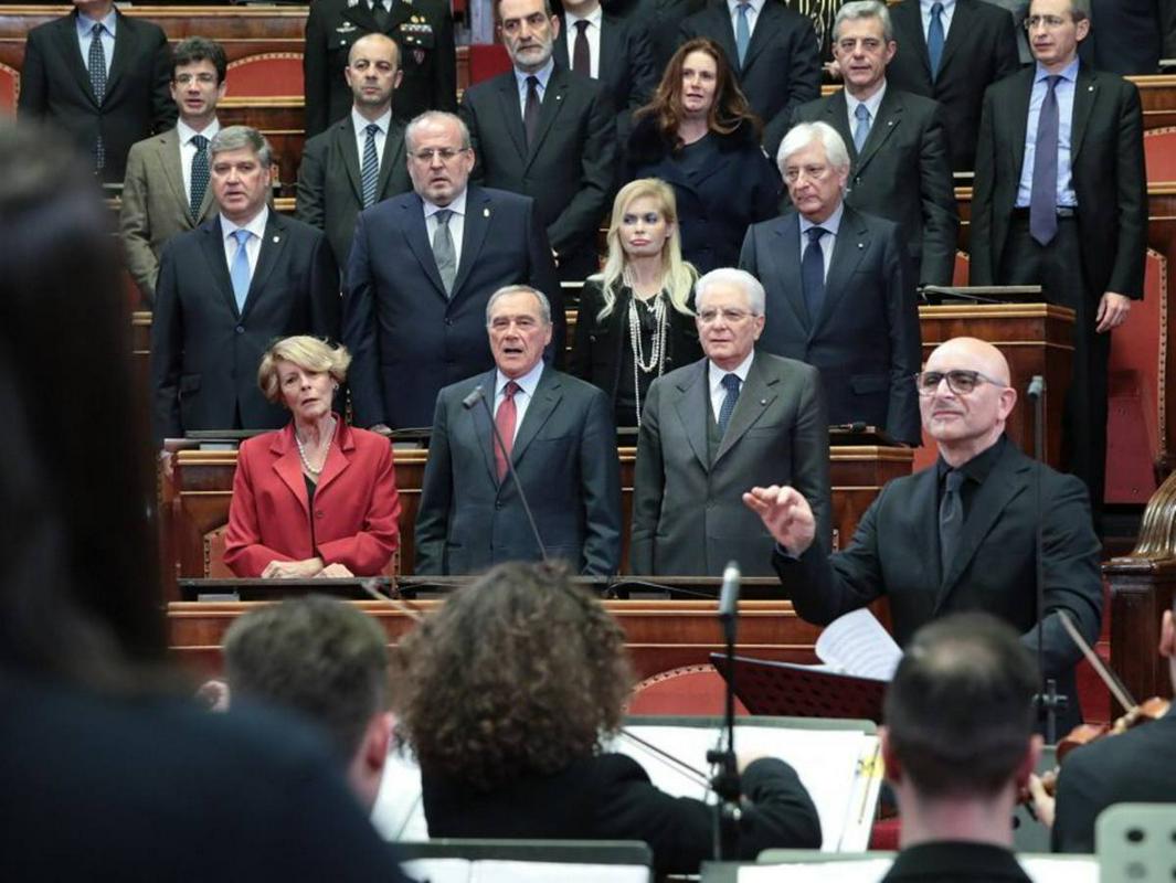 Fojbe, proslava v italijanskem parlamentu