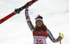 Ester Ledecka se zdaj z mislimi usmerja v deskanje na snegu, kjer bo v paralelnem veleslalomu lovila novo medaljo. Foto: Reuters