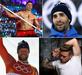 Z leve proti desni: Pita Taufatofua, Martin Fourcade, Gus Kenworthy, Aksel Lund Svindal. Foto: Reuters