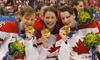 Jayna Hefford, Gillian Apps in Catherine Ward