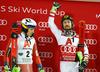 Henrik Kristoffersen in Marcel Hirscher sta zadnja leta redna obiskovalca stopničk za svetovni pokal. Norvežan ima 16 zmag, kar na 12 od teh tekem je drugo mesto osvojil Hirscher. Foto: Reuters