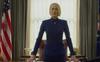 Claire Underwood, ki jo upodablja Robin Wright, je zasedla mesto svojega moža Franka Underwooda, ki je odstopil kot predsednik ZDA. Foto: Netflix
