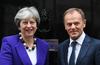 Theresa May in Donald Tusk