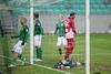 Olimpija je v Stožicah spravila na kolena Aluminij (5:1). Zmaji imajo zdaj štiri točke naskoka pred Mariborom. Foto: www.alesfevzer.com