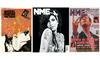 Tri naslovnice NME-ja, ki ponazarjajo različna poglavja v glasbi: The Slits (1978), Amy Winehouse (2011) in Pulp (1996). Foto: NME