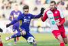 Luka Zahović je v sodnikovem podaljšku prvega polčasa zapravil enajstmetrovko, nato pa se v 62. minuti z golom odkupil za napako. Maribor se je z zmago Olimpiji približal na točko zaostanka. Foto: www.alesfevzer.com