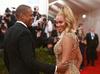 Glasbenika sta sicer sredi lanskega poletja dobila dvojčka Rumi Carter in Sir Carter, prvorojenko pa sta poimenovala Blue Ivy. Foto: Reuters