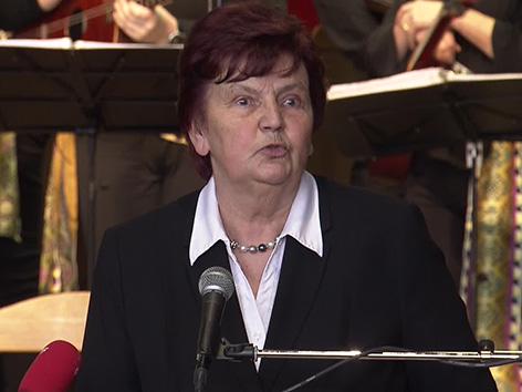 Predsednica Zveze slovenskih žena (ZSŽ) Milka Kokot.