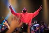 The Game je pod okriljem Dr. Dreja in kot član 50 Centovega znamenitega G-Unita na prelomu tisočletja s svojim prvencem The Documentary hiphoperski prestol zopet postavil na ameriško zahodno obalo. Glasbenik je mikrofon prekrižal z vsemi največjimi imeni sodobnega rapa – od Eminema do Kendricka Lamarja. Foto: Sandi Fišer