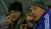 Zlatko Zahovič in Darko Milanič na klopi med tekmo Maribor - Krško. Foto: Prva liga Telekom Slovenije