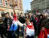 Protestniki menijo, da skušajo s konvencijo narediti katoličane za manjšino na Hrvaškem. Foto: Reuters
