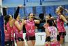 Odbojkarice Nove KBM Branika so tako kot lani spet osvojile tako prvenstvo kot pokal. Foto: Aleš Oblak