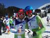 Martin Čater in Boštjan Kline sta se na Krvavcu na progo podala s štartnima številkama 2 in 1. Kline je odstopil, Čater zmagal. Foto: MMC RTV SLO/T. O.