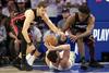 Goran Dragić in soigralci nimajo veliko časa za spremembo taktike. Druga tekma bo že v noči s ponedeljka na torek. Foto: Reuters