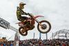 Tim Gajser je v prvi vožnji VN-ja Portugalske osvojil tretje mesto, v drugi pa je bil peti. Skupno je bil tretji, kar je njegov rezultat sezone. Foto: EPA
