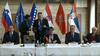 Gospodarski minister Zdravko Počivalšek se je na Bledu s predstavniki sorodnih ministrstev iz Hrvaške, Srbije, BiH in Črne gore sestal na temo Mercatorja in Agrokorja. Foto: STA