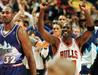 Karl Malone in Michael Jordan