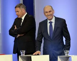 Dejan Židan, Janez Janša