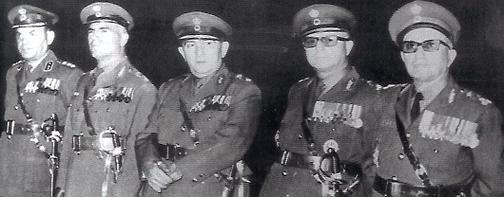 Polkovniki, ki so vodili Grčijo v obdobju 1967-1974