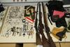 Policisti so zasegli več kot 700 ukradenih predmetov in zdaj poskušajo najti lastnike. Foto: PU Kranj